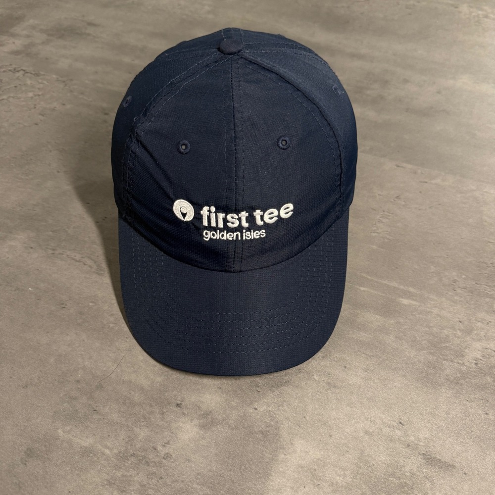 Imperial First Tee Golden Isles Hat Men Navy Blue Golf St Simons Sea Island